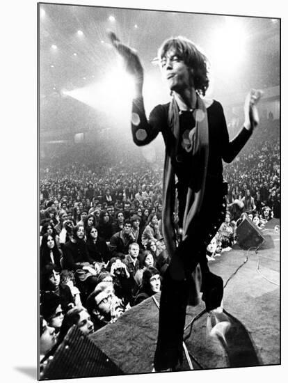 Gimme Shelter, Mick Jagger, 1970-null-Mounted Photo