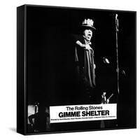 Gimme Shelter, Mick Jagger, 1970-null-Framed Stretched Canvas