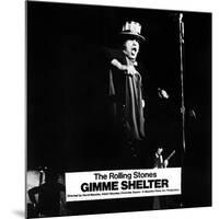 Gimme Shelter, Mick Jagger, 1970-null-Mounted Photo