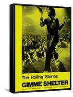 Gimme Shelter, Mick Jagger, 1970-null-Framed Stretched Canvas