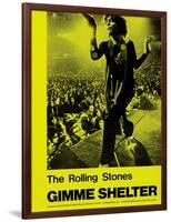 Gimme Shelter, Mick Jagger, 1970-null-Framed Art Print