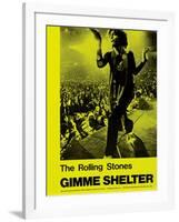 Gimme Shelter, Mick Jagger, 1970-null-Framed Art Print