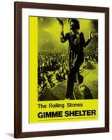 Gimme Shelter, Mick Jagger, 1970-null-Framed Art Print