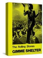 Gimme Shelter, Mick Jagger, 1970-null-Stretched Canvas