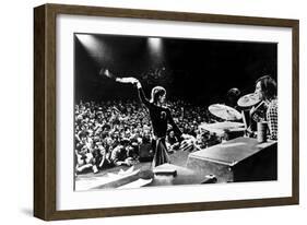 Gimme Shelter, Mick Jagger, Charlie Watts, 1970-null-Framed Premium Photographic Print