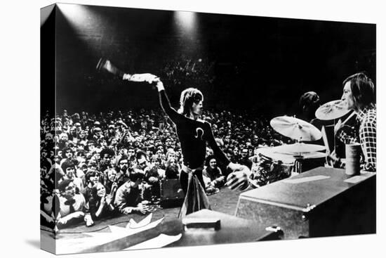 Gimme Shelter, Mick Jagger, Charlie Watts, 1970-null-Stretched Canvas