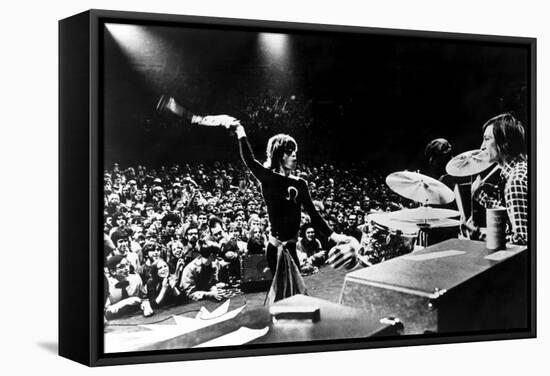Gimme Shelter, Mick Jagger, Charlie Watts, 1970-null-Framed Stretched Canvas