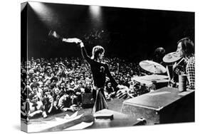 Gimme Shelter, Mick Jagger, Charlie Watts, 1970-null-Stretched Canvas