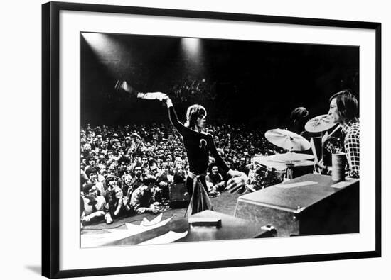 Gimme Shelter, Mick Jagger, Charlie Watts, 1970-null-Framed Photo