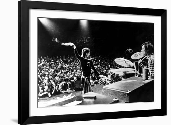 Gimme Shelter, Mick Jagger, Charlie Watts, 1970-null-Framed Photo