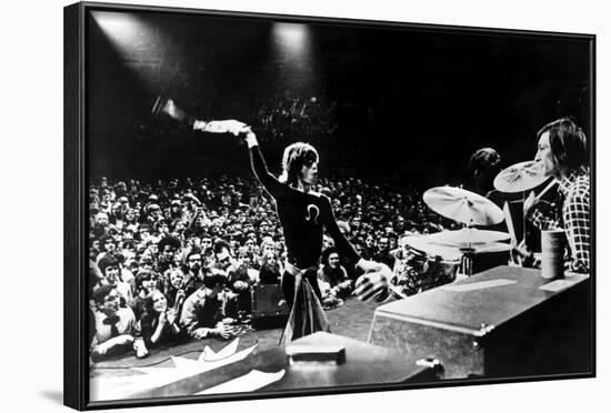 Gimme Shelter, Mick Jagger, Charlie Watts, 1970-null-Framed Photo