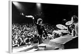 Gimme Shelter, Mick Jagger, Charlie Watts, 1970-null-Framed Photo