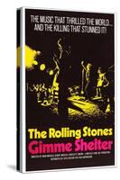 Gimme Shelter, US Poster Art, Mick Jagger, Keith Richards, (AKA the Rolling Stones), 1970-null-Stretched Canvas