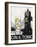 Gin and Tonic Destination-Marco Fabiano-Framed Art Print