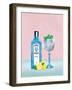 Gin Cocktail-Petra Lizde-Framed Giclee Print