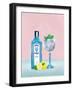 Gin Cocktail-Petra Lizde-Framed Giclee Print