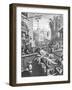 Gin Lane, 1751-William Hogarth-Framed Giclee Print