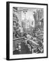 Gin Lane, 1751-William Hogarth-Framed Giclee Print