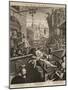 Gin Lane-William Hogarth-Mounted Giclee Print