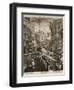 Gin Lane-William Hogarth-Framed Premium Giclee Print