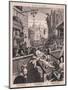 Gin Lane-William Hogarth-Mounted Art Print