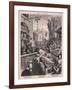 Gin Lane-William Hogarth-Framed Art Print