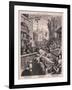 Gin Lane-William Hogarth-Framed Art Print