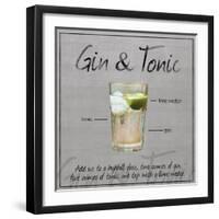 Gin Tonic-Lauren Gibbons-Framed Art Print