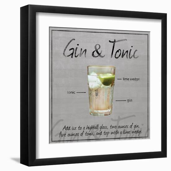 Gin Tonic-Lauren Gibbons-Framed Art Print