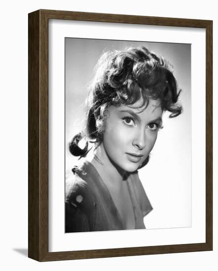 Gina Lollobrigida, 1955-null-Framed Photo