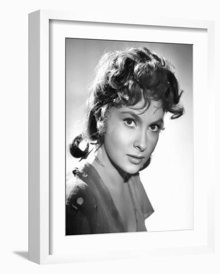 Gina Lollobrigida, 1955-null-Framed Photo