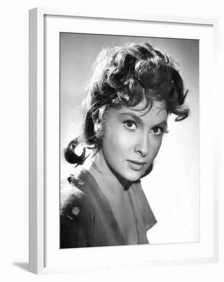 Gina Lollobrigida, 1955-null-Framed Photo