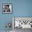 Gina Lollobrigida at the Table of a Bar-null-Framed Photographic Print displayed on a wall