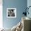 Gina Lollobrigida at the Table of a Bar-null-Framed Photographic Print displayed on a wall