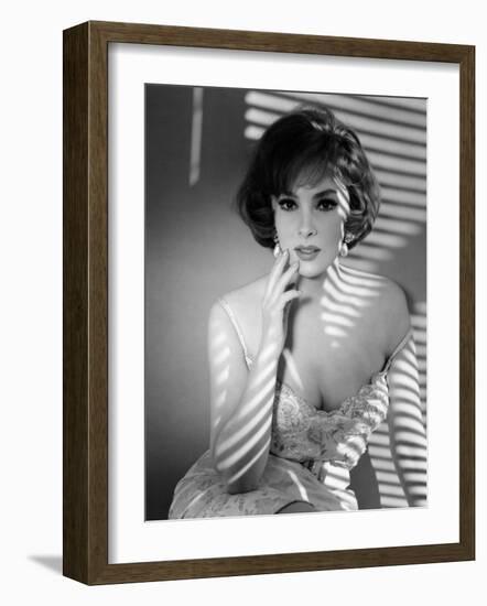 Gina Lollobrigida, Early 1960s-null-Framed Photo