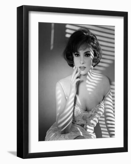 Gina Lollobrigida, Early 1960s-null-Framed Photo