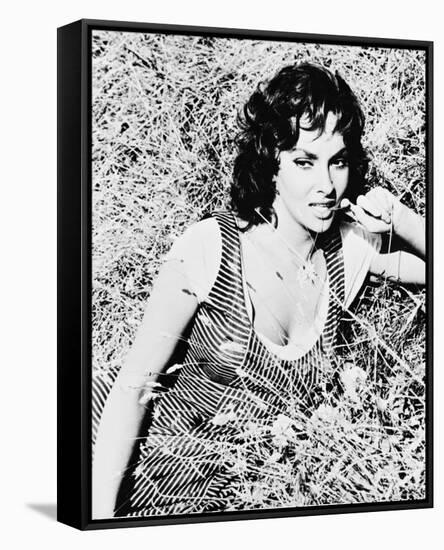 Gina Lollobrigida-null-Framed Stretched Canvas