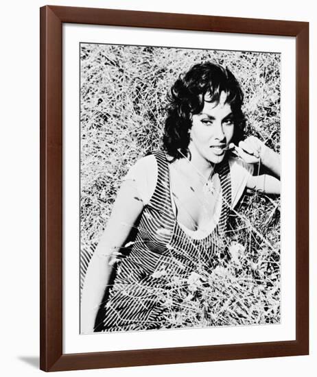 Gina Lollobrigida-null-Framed Photo