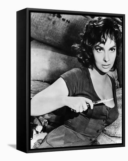 Gina Lollobrigida-null-Framed Stretched Canvas