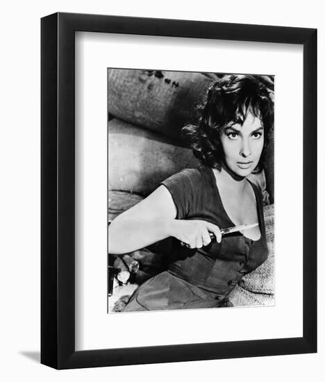 Gina Lollobrigida-null-Framed Photo