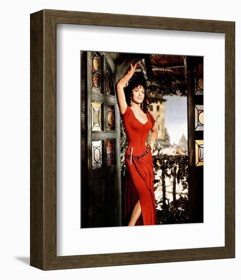 Gina Lollobrigida-null-Framed Photo