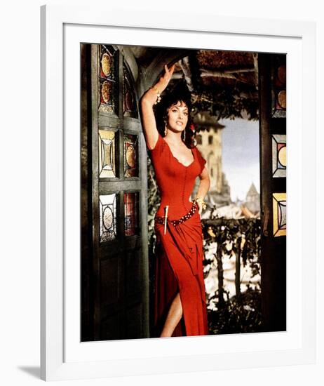 Gina Lollobrigida-null-Framed Photo