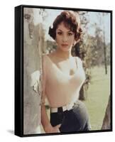 Gina Lollobrigida-null-Framed Stretched Canvas