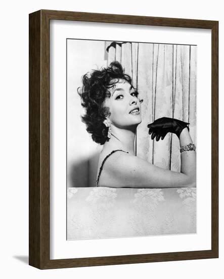 Gina Lollobrigida-null-Framed Photo