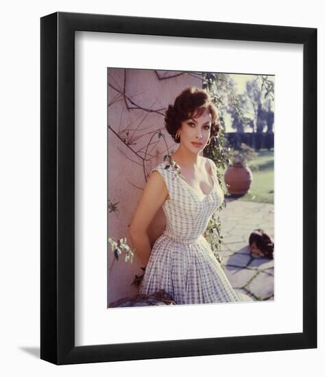 Gina Lollobrigida-null-Framed Photo