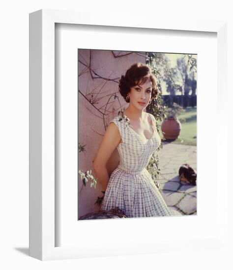 Gina Lollobrigida-null-Framed Photo