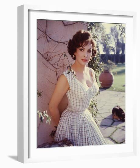 Gina Lollobrigida-null-Framed Photo