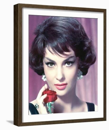 Gina Lollobrigida-null-Framed Photo