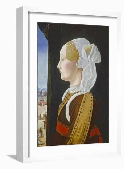 Ginevra Bentivoglio, C. 1474- 77-Ercole de Roberti-Framed Giclee Print