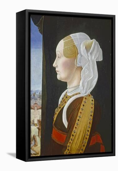 Ginevra Bentivoglio, C. 1474- 77-Ercole de Roberti-Framed Stretched Canvas